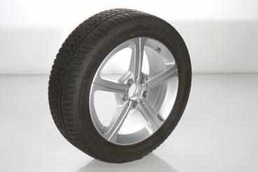 Roue complète alu MICHELIN/Alpin6 JANTE À 5 BRANCHES 