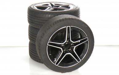 Pack jantes alu et pneus BRIDGE/TuranzaT005 AMG à 5 doubles 