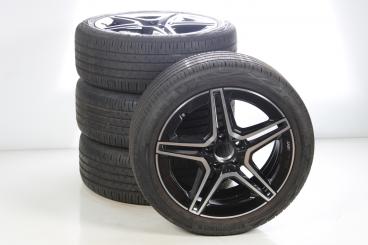 Pack jantes alu et pneus CONTI/EcoContact6 AMG à 5 doubles b 
