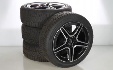 Pack jantes alu et pneus PIR/SottozeroWinter3 AMG à 5 double 