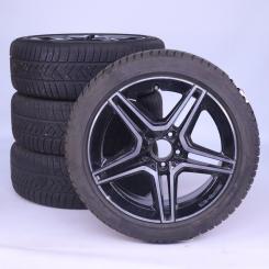 Pack jantes alu et pneus PIR/SottozeroWinter3 AMG à 5 double 