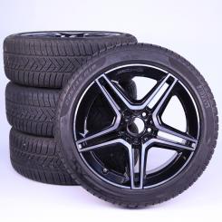 Pack jantes alu et pneus PIR/SottozeroWinter3 AMG à 5 double 