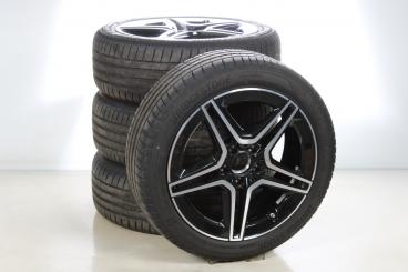 Lot de roues complètes AMG 18 pouces aluminium BRIDGESTONE C 