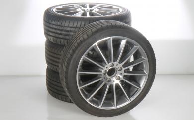 Pack jantes alu et pneus AMG multibranches alu BRIDGE/Turanz 