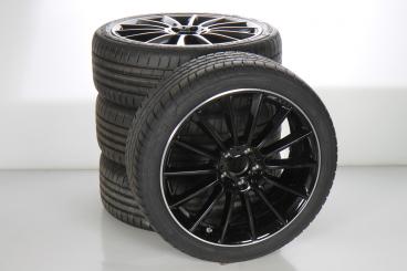 Pack jantes alu et pneus AMG multibranches alu BRIDGE/Turanz 
