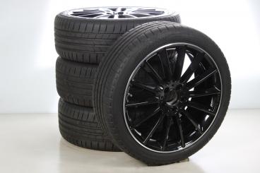Pack jantes alu et pneus AMG multibranches alu BRIDGE/Turanz 