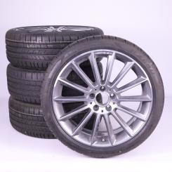 Pack jantes alu et pneus AMG multibranches alu PIR/PZero AMG 