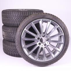 Pack jantes alu et pneus AMG multibranches alu PIR/Sottozero 