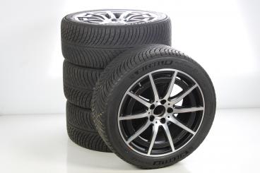 Pack de roues complètes d'hiver alliage 18 pouces avec pneus Michelin pour CLA 118, CLA ShootingBrake X118 et d'autres, Mercedes-AMG d'origine