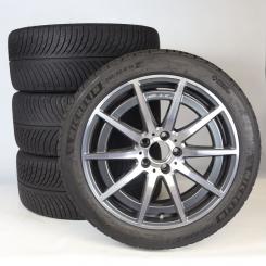 Pack de roues complètes d'hiver alliage 18 pouces avec pneus Michelin pour CLA 118, CLA ShootingBrake X118 et d'autres, Mercedes-AMG d'origine