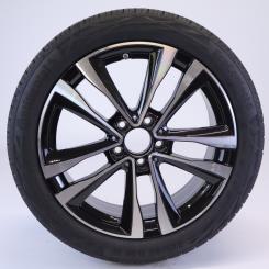 Roue complète alu CONTI/EcoContact6 JANTE A 5 DOUBLES BRANCHES 