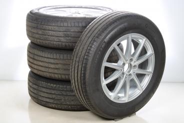 Lot de roues complètes 17 pouces alu Michelin Classe CLA 118 