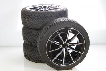 Pack jantes alu et pneus MICHELIN/PilotAlpin5 AMG jante à 10 