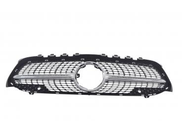 Grille de calandre argent adamantin mat PTS 