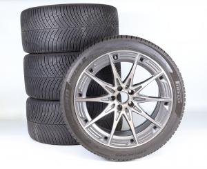Pack de roues complètes d'hiver alliage 20 pouces avec pneus Pirelli pour AMG GT 192, Mercedes-AMG d'origine