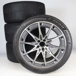 Pack de roues complètes d'hiver alliage 20 pouces avec pneus Pirelli pour AMG GT 192, Mercedes-AMG d'origine