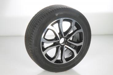 Roue complète alu CONTI/WinterContactTS850P à 5 doubles bran 