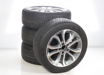 Pack jantes alu et pneus CONTI/WinterContact TS830P JANTE A 
