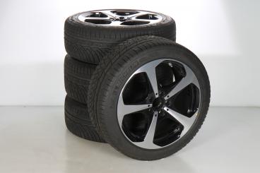 Pack jantes alu et pneus MICHELIN/PilotAlpinPA4 à 5 branches 