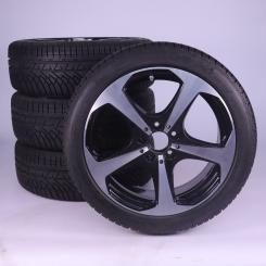 Pack jantes alu et pneus MICHELIN/PilotAlpinPA4 à 5 branches 