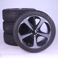 Pack jantes alu et pneus MICHELIN/PilotAlpinPA4 à 5 branches 