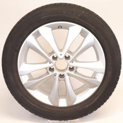 Wheel Package d'hiver alliage 17 pouces avec pneus Continental pour Classe C 205, Mercedes-Benz d'origine