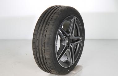 Roue complète alu CONTI/EcoContact6 AMG jante à 5 doubles br 