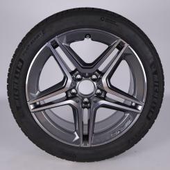 Wheel Package d'hiver alliage 18 pouces avec pneus Michelin pour Classe C 205, Mercedes-AMG d'origine