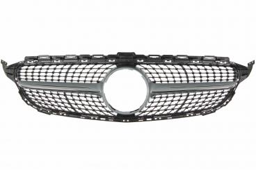Calandre argent iridium mat 