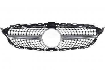 Calandre argent iridium mat SRV 