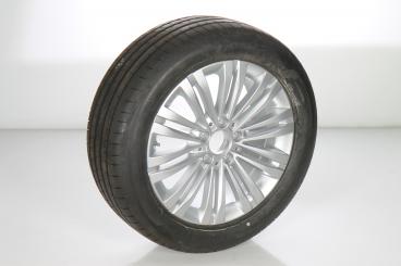Roue complète alu PIR/SottozeroWinter3 Jante à 10 doubles br 