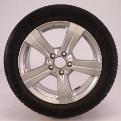 Roue complète alu MICHELIN/PilotAlpin5 Jante à 5 branches 