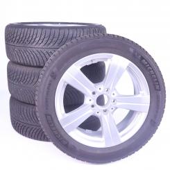 Pack jantes alu et pneus MICHELIN/PilotAlpin5 à 5 branches 