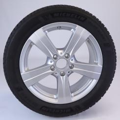 Roue complète alu MICHELIN/PilotAlpin5 Jante à 5 branches 