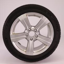 Roue complète alu MICHELIN/PilotAlpin5 Jante à 5 branches 