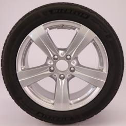 Roue complète alu MICHELIN/PilotAlpin5 Jante à 5 branches 