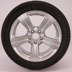 Roue complète alu MICHELIN/PilotAlpin5 Jante à 5 branches 