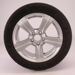 Roue complète alu MICHELIN/PilotAlpin5 Jante à 5 branches 