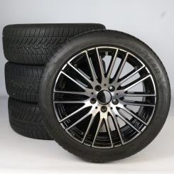 Pack de roues complètes d'hiver alliage 18 pouces avec pneus Goodyear pour Classe C 206, Mercedes-Benz d'origine