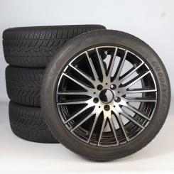 Pack de roues complètes d'hiver alliage 18 pouces avec pneus Goodyear pour Classe C 206, Mercedes-Benz d'origine