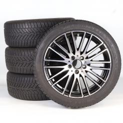 Pack de roues complètes d'hiver alliage 18 pouces avec pneus Goodyear pour Classe C 206, Mercedes-Benz d'origine