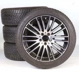 Pack de roues complètes d'hiver alliage 18 pouces avec pneus Goodyear pour Classe C 206, Mercedes-Benz d'origine