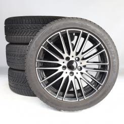 Pack de roues complètes d'hiver alliage 18 pouces avec pneus Goodyear pour Classe C 206, Mercedes-Benz d'origine