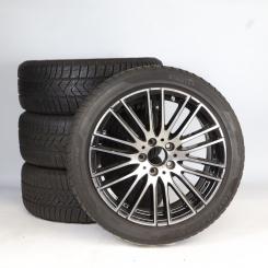 Pack de roues complètes d'hiver alliage 18 pouces avec pneus Pirelli pour Classe C 206, Mercedes-Benz d'origine