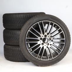 Pack de roues complètes d'hiver alliage 18 pouces avec pneus Pirelli pour Classe C 206, Mercedes-Benz d'origine