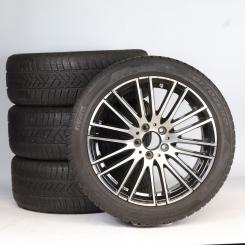 Pack de roues complètes d'hiver alliage 18 pouces avec pneus Pirelli pour Classe C 206, Mercedes-Benz d'origine