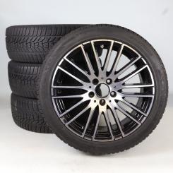 Pack de roues complètes d'hiver alliage 18 pouces avec pneus Hankook pour Classe C 206, Mercedes-Benz d'origine