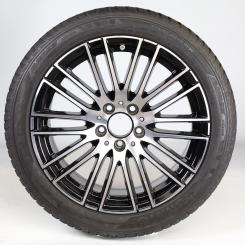 Pack de roues complètes d'hiver alliage 18 pouces avec pneus Kumho pour Classe C 206, Mercedes-Benz d'origine