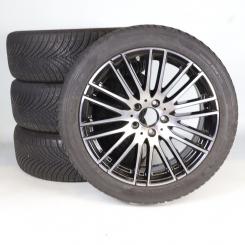 Pack de roues complètes d'hiver alliage 18 pouces avec pneus Kumho pour Classe C 206, Mercedes-Benz d'origine