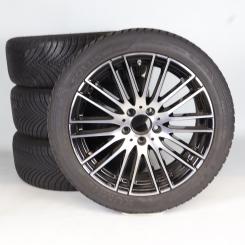 Pack de roues complètes d'hiver alliage 18 pouces avec pneus Kumho pour Classe C 206, Mercedes-Benz d'origine